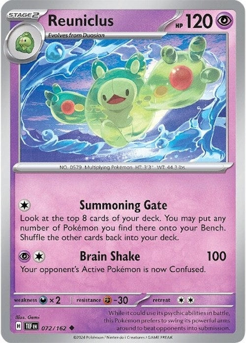 Image for Reuniclus (SV05: Temporal Forces) (072/162) - Pokemon