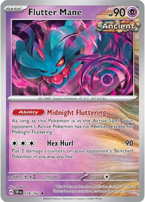 Image for Flutter Mane (SV05: Temporal Forces) (078/162) - Pokemon