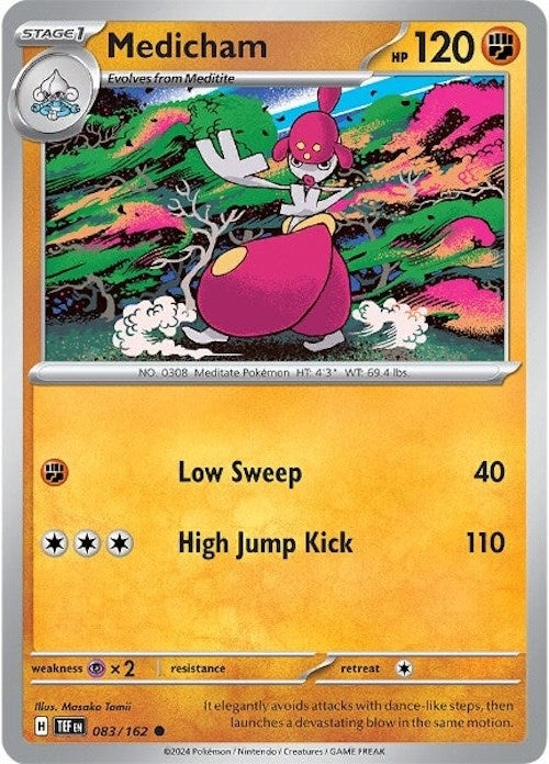 Image for Medicham (SV05: Temporal Forces) (083/162) - Pokemon
