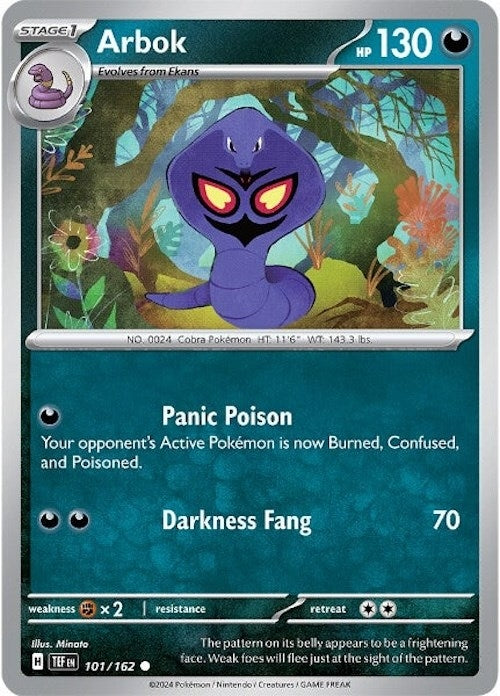 Image for Arbok (SV05: Temporal Forces) (101/162) - Pokemon