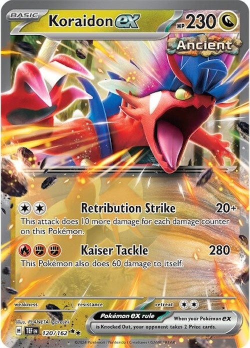 Image for Koraidon ex (SV05: Temporal Forces) (120/162) - Pokemon