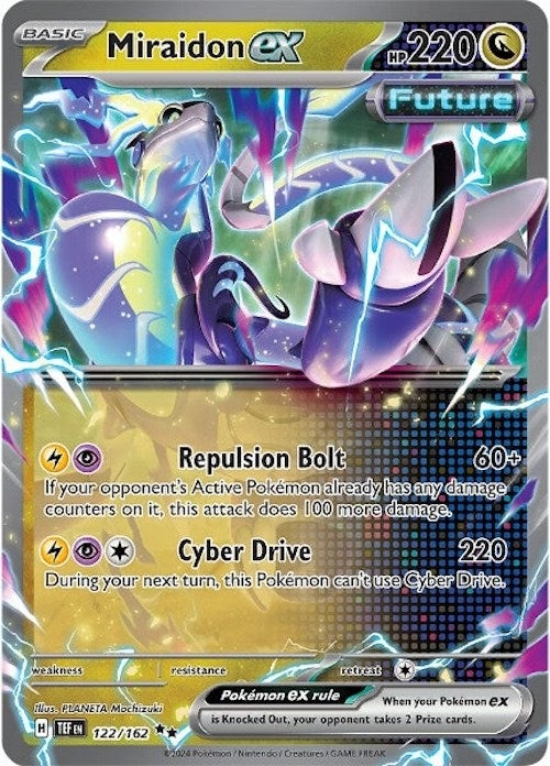 Image for Miraidon ex (SV05: Temporal Forces) (122/162) - Pokemon