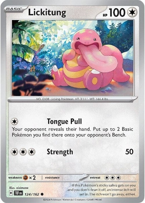 Image for Lickitung (SV05: Temporal Forces) (124/162) - Pokemon