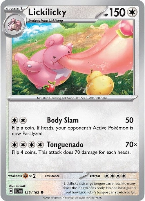 Image for Lickilicky (SV05: Temporal Forces) (125/162) - Pokemon