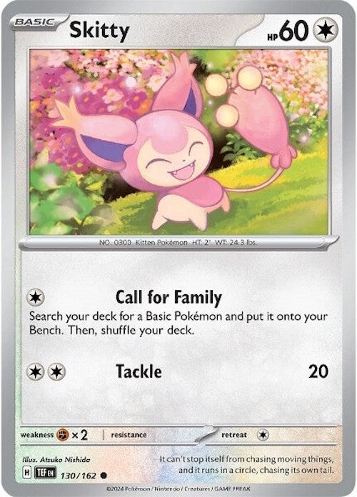 Image for Skitty (SV05: Temporal Forces) (130/162) - Pokemon
