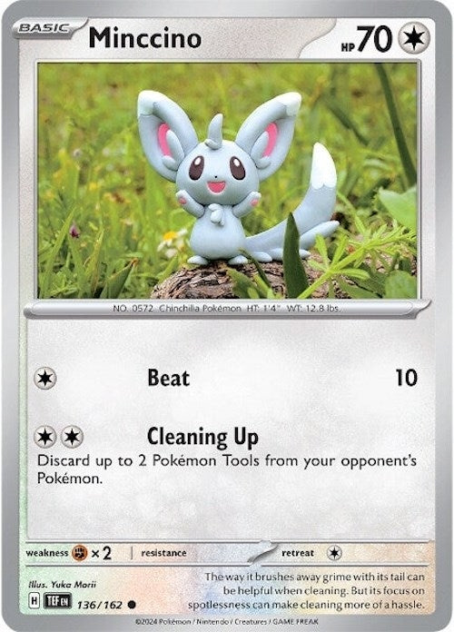 Image for Minccino (SV05: Temporal Forces) (136/162) - Pokemon