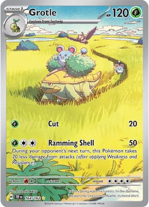 Image for Grotle (SV05: Temporal Forces) (164/162) - Pokemon
