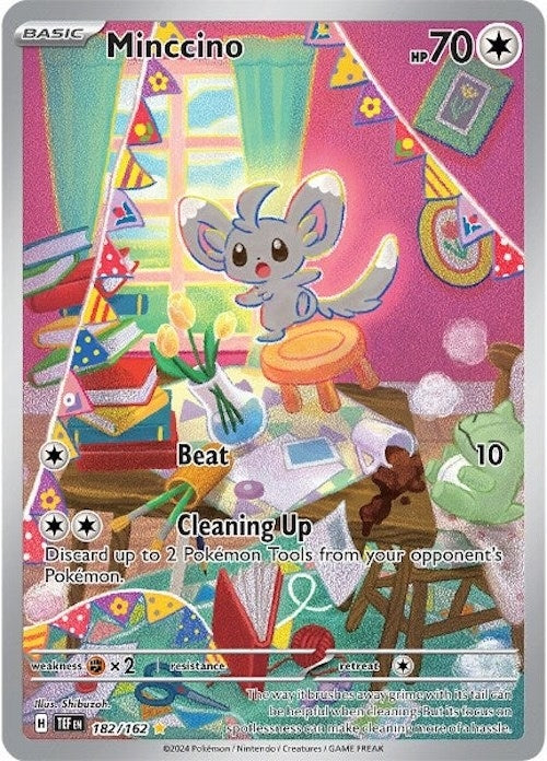 Image for Minccino (SV05: Temporal Forces) (182/162) - Pokemon