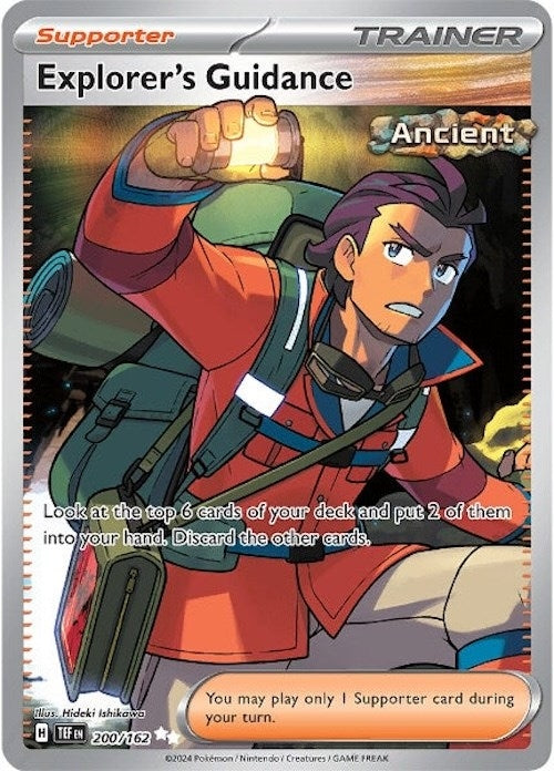 Image for Explorer's Guidance (SV05: Temporal Forces) (200/162) - Pokemon