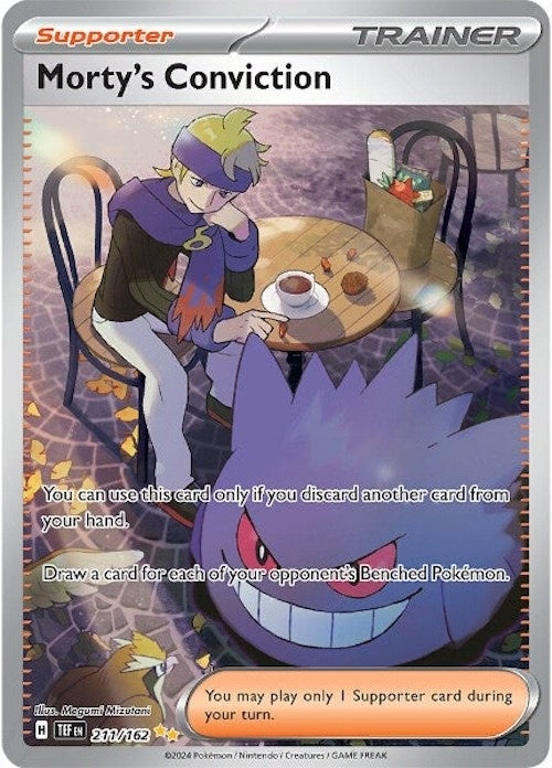 Image for Morty's Conviction (SV05: Temporal Forces) (211/162) - Pokemon