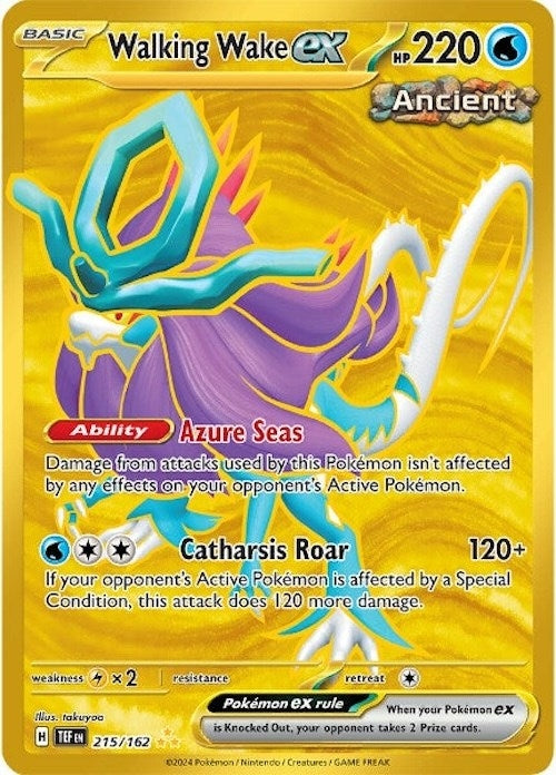 Image for Walking Wake ex (SV05: Temporal Forces) (215/162) - Pokemon