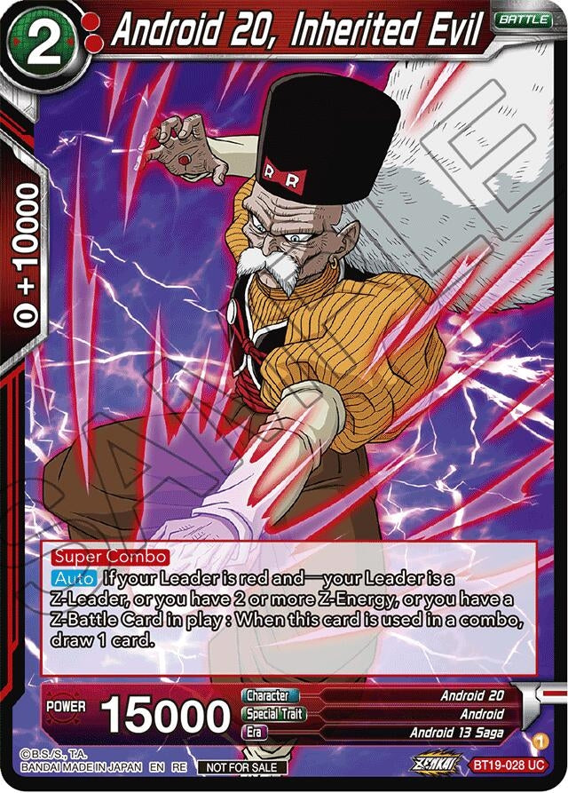 Image for Android 20, Inherited Evil (Deluxe Pack 2024 Vol.1) (Promotion Cards) (BT19-028) - Dragon Ball Super: Masters