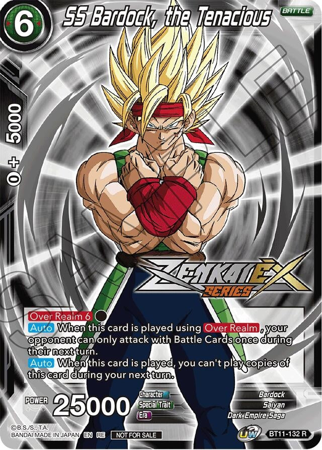 Image for SS Bardock, the Tenacious (Event Pack 14) (Promotion Cards) (BT11-132) - Dragon Ball Super: Masters