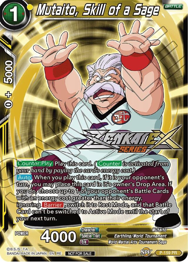 Image for Mutaito, Skill of a Sage (Event Pack 14) (Promotion Cards) (P-159) - Dragon Ball Super: Masters