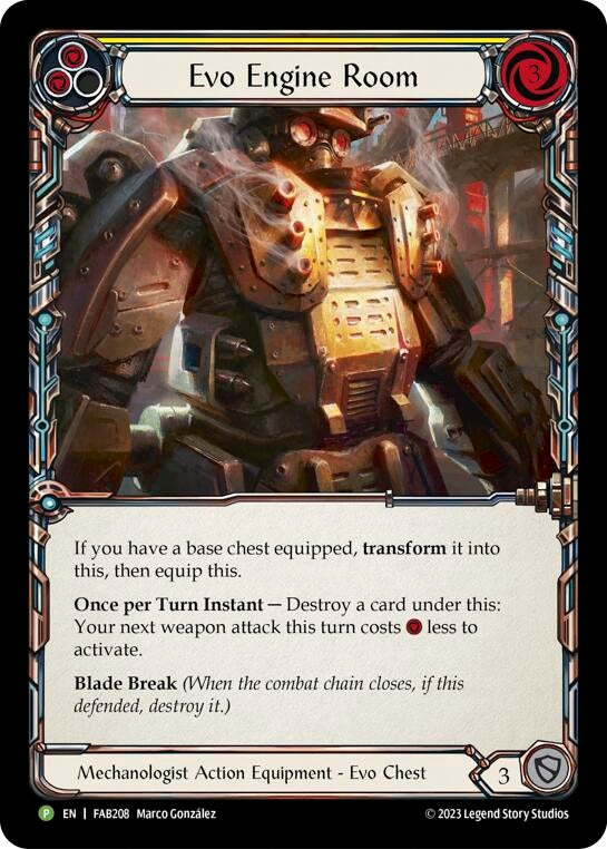 Image for Evo Engine Room - FAB208 (Flesh and Blood: Promo Cards) (FAB208) - Flesh and Blood TCG
