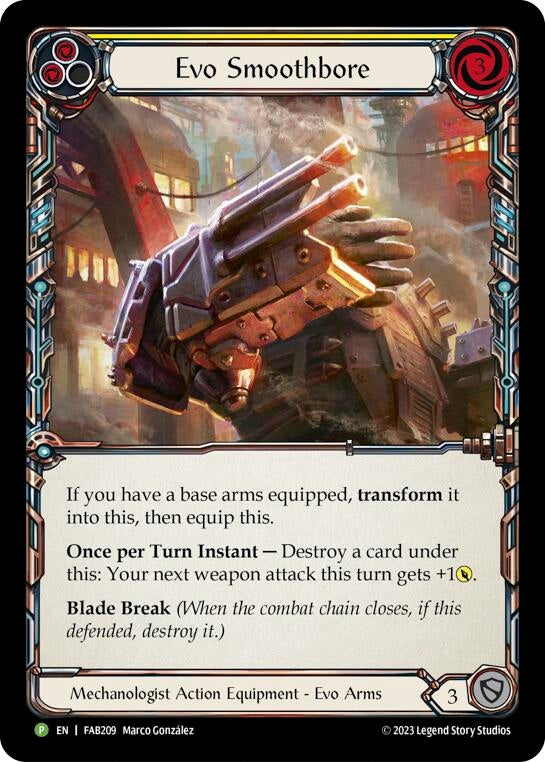 Image for Evo Smoothbore - FAB209 (Flesh and Blood: Promo Cards) (FAB209) - Flesh and Blood TCG