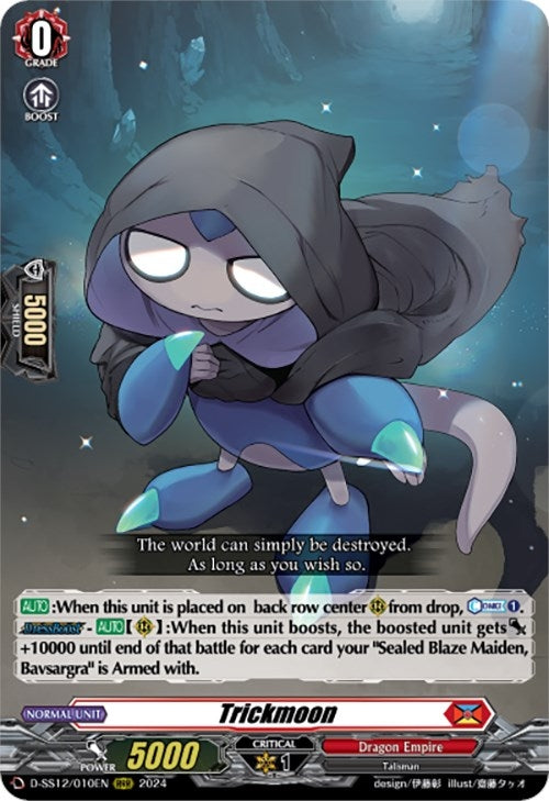 Image for Trickmoon (D-SS12: Triple Drive Booster) (D-SS12/010EN) - Cardfight Vanguard