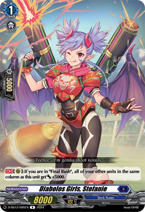 Image for Diabolos Girls, Stefanie (D-SS12: Triple Drive Booster) (D-SS12/095EN) - Cardfight Vanguard
