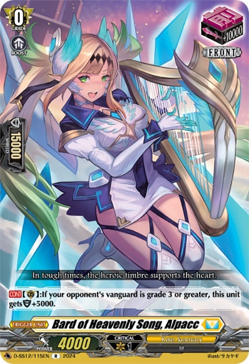 Image for Bard of Heavenly Song, Alpacc (D-SS12: Triple Drive Booster) (D-SS12/115EN) - Cardfight Vanguard