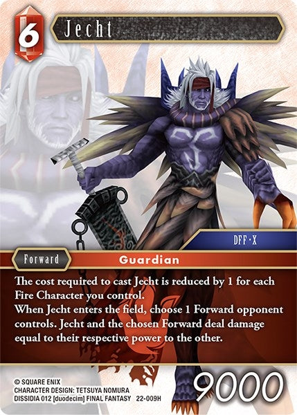Image for Jecht (Hidden Hope) (22-009H) - Final Fantasy TCG