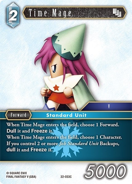 Image for Time Mage (Hidden Hope) (22-033C) - Final Fantasy TCG