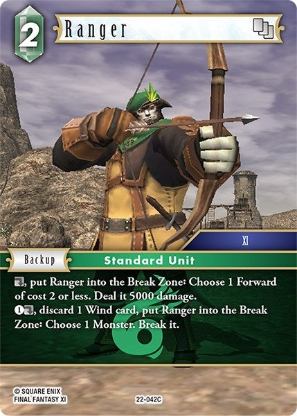 Image for Ranger (Hidden Hope) (22-042C) - Final Fantasy TCG