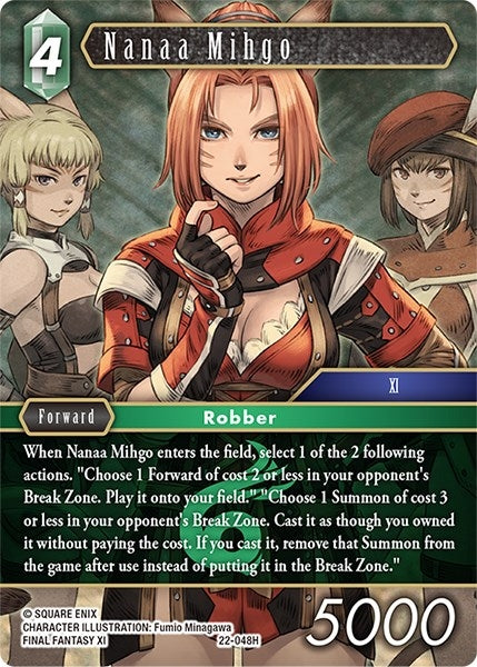 Image for Nanaa Mihgo (Hidden Hope) (22-048H) - Final Fantasy TCG