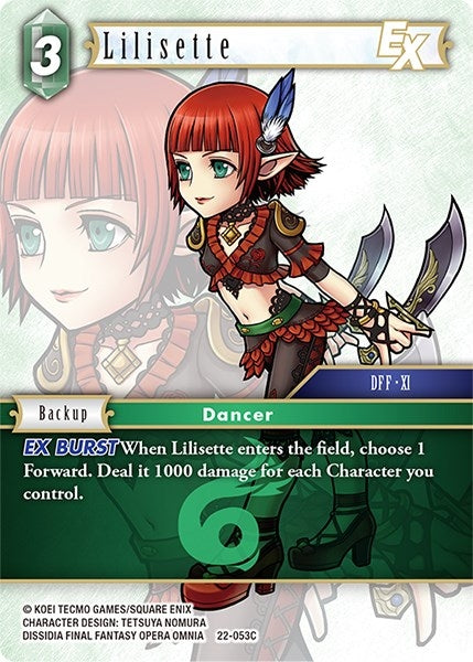 Image for Lilisette EX (Hidden Hope) (22-053C) - Final Fantasy TCG