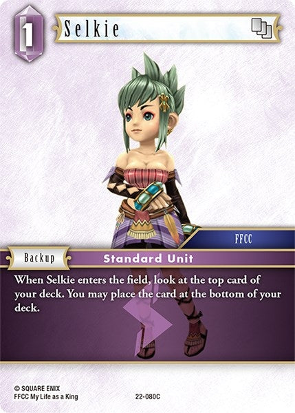 Image for Selkie (Hidden Hope) (22-080C) - Final Fantasy TCG