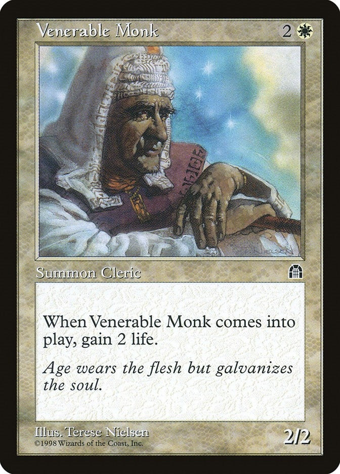 Image for Venerable Monk (Stronghold) - Magic: The Gathering