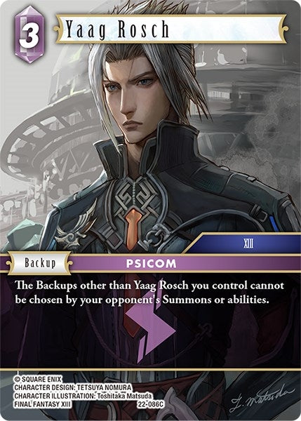 Image for Yaag Rosch (Hidden Hope) (22-086C) - Final Fantasy TCG