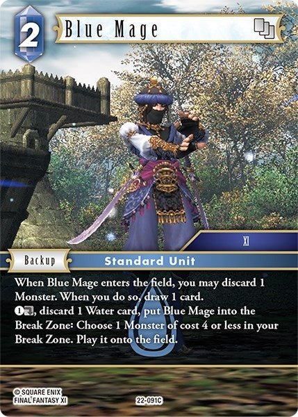 Image for Blue Mage (Hidden Hope) (22-091C) - Final Fantasy TCG