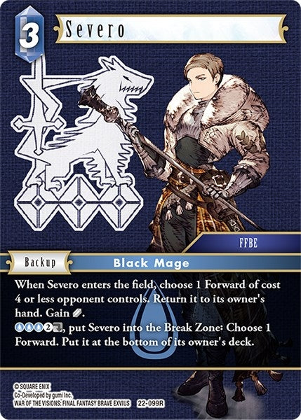 Image for Severo (Hidden Hope) (22-099R) - Final Fantasy TCG
