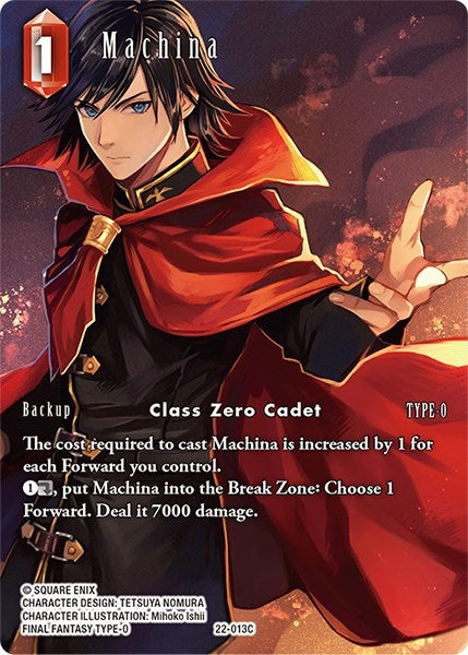 Image for Machina (Full Art) (Hidden Hope) (22-013C) - Final Fantasy TCG