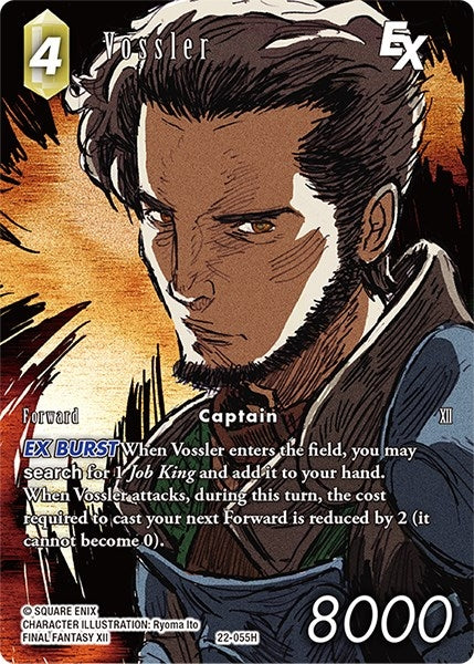 Image for Vossler EX (Full Art) (Hidden Hope) (22-055H) - Final Fantasy TCG