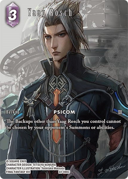 Image for Yaag Rosch (Full Art) (Hidden Hope) (22-086C) - Final Fantasy TCG