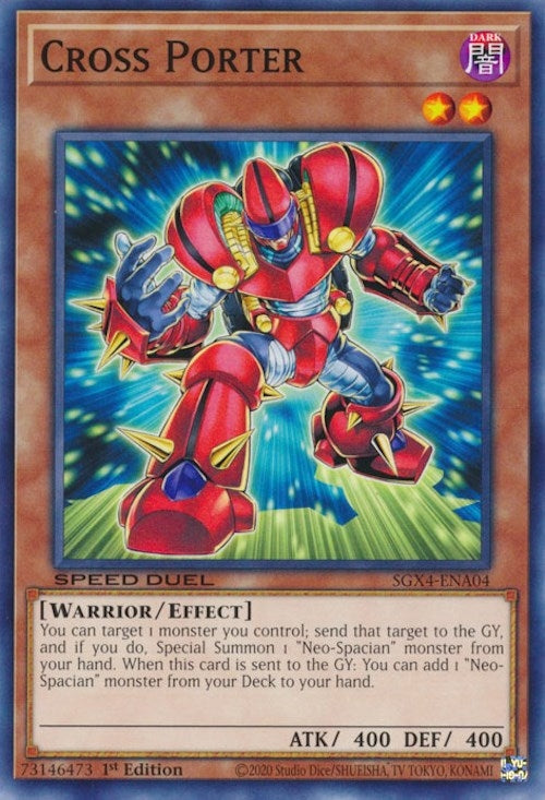 Image for Cross Porter (Speed Duel GX: Midterm Destruction) (SGX4-ENA04) - YuGiOh