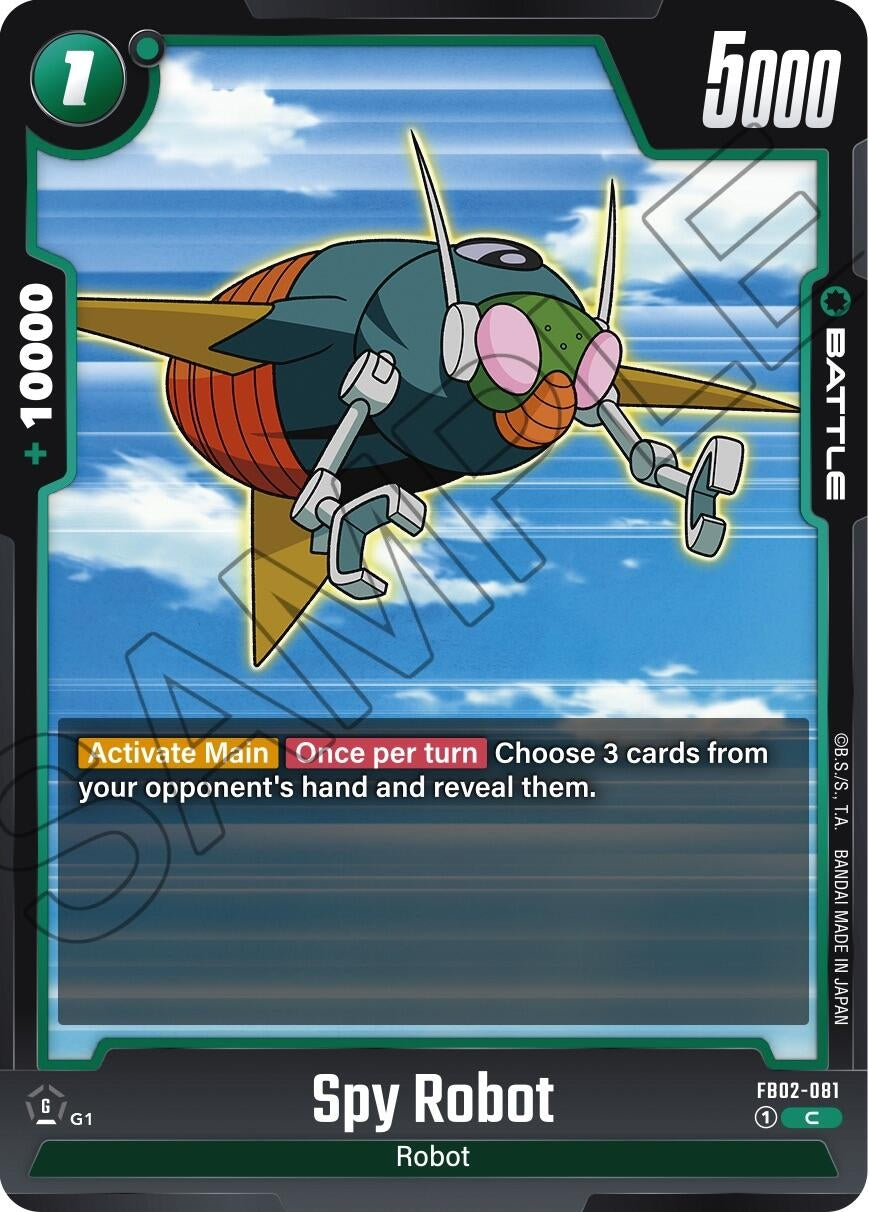 Image for Spy Robot (Blazing Aura) (FB02-081) - Dragon Ball Super: Fusion World