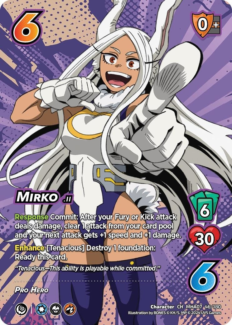 Image for Mirko (UniVersus: My Hero Academia: Girl Power) (46/180) - UniVersus