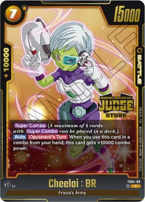 Image for Cheelai : BR (Judge Pack (Store Judge) 01) (Tournament and Championship Promos) (FS04-09) - Dragon Ball Super: Fusion World