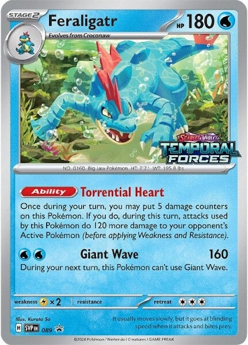 Image for Feraligatr - 089 (Prerelease) (SV: Scarlet & Violet Promo Cards) (089) - Pokemon