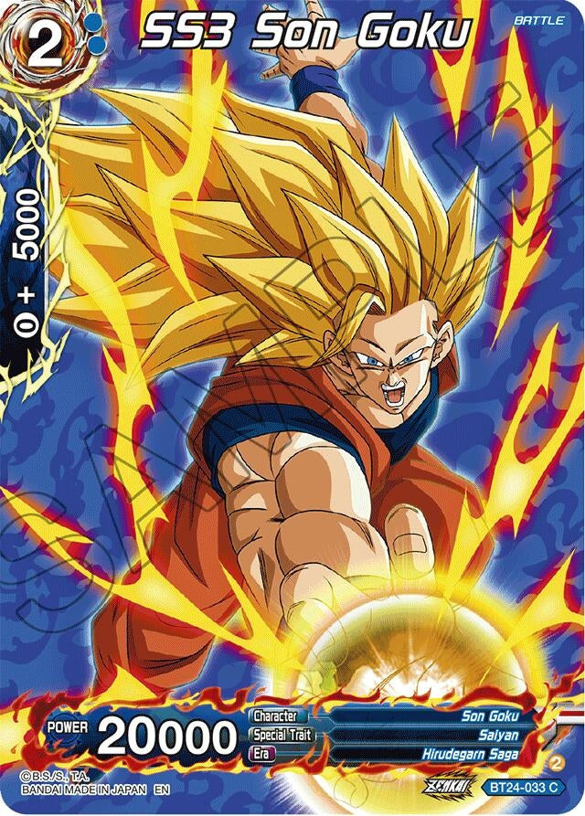 Image for SS3 Son Goku (Collector Booster Silver) (Beyond Generations) (BT24-033) - Dragon Ball Super: Masters