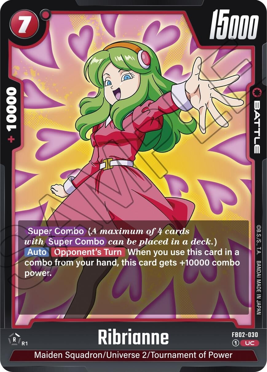 Image for Ribrianne - FB02-030 (Blazing Aura) (FB02-030) - Dragon Ball Super: Fusion World
