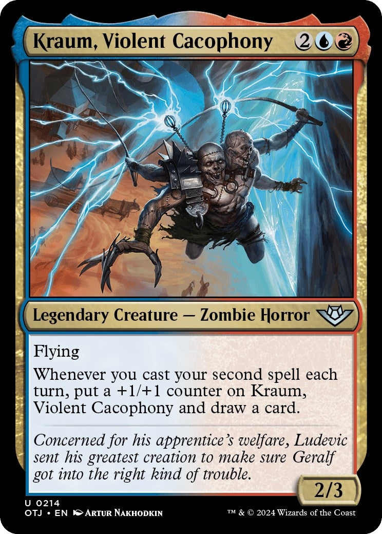 Image for Kraum, Violent Cacophony (Outlaws of Thunder Junction) (214) - Magic: The Gathering