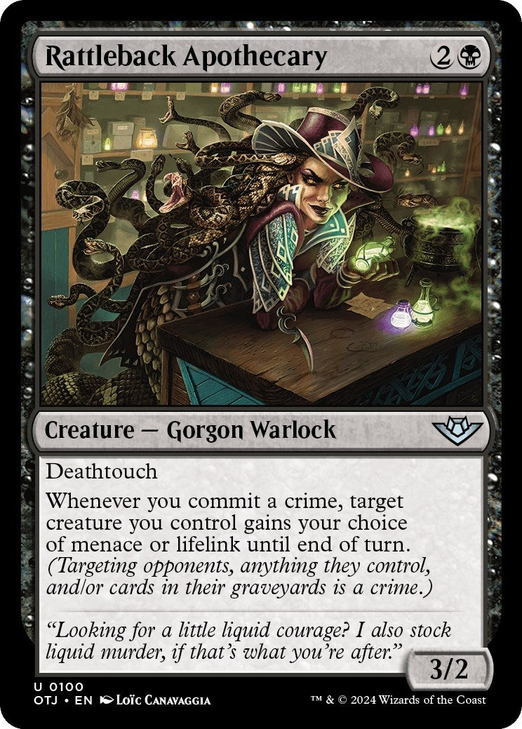 Image for Rattleback Apothecary (Outlaws of Thunder Junction) (100) - Magic: The Gathering