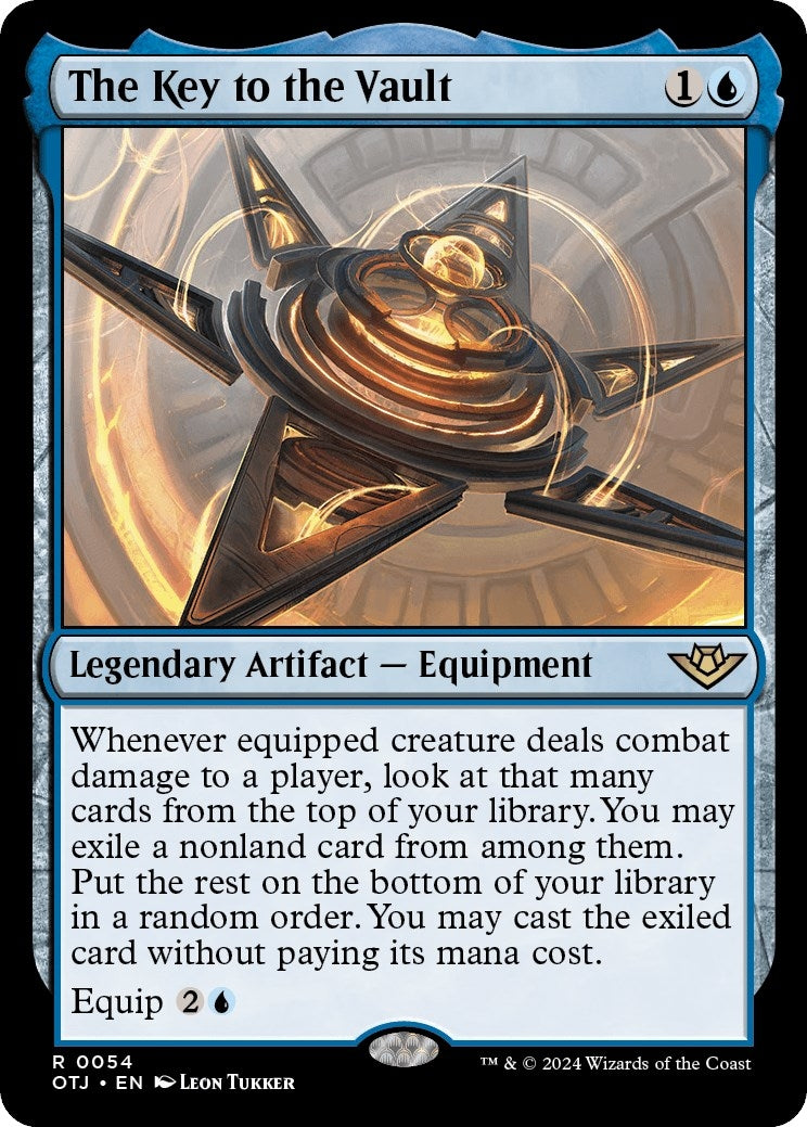 Image for The Key to the Vault (Outlaws of Thunder Junction) (54) - Magic: The Gathering