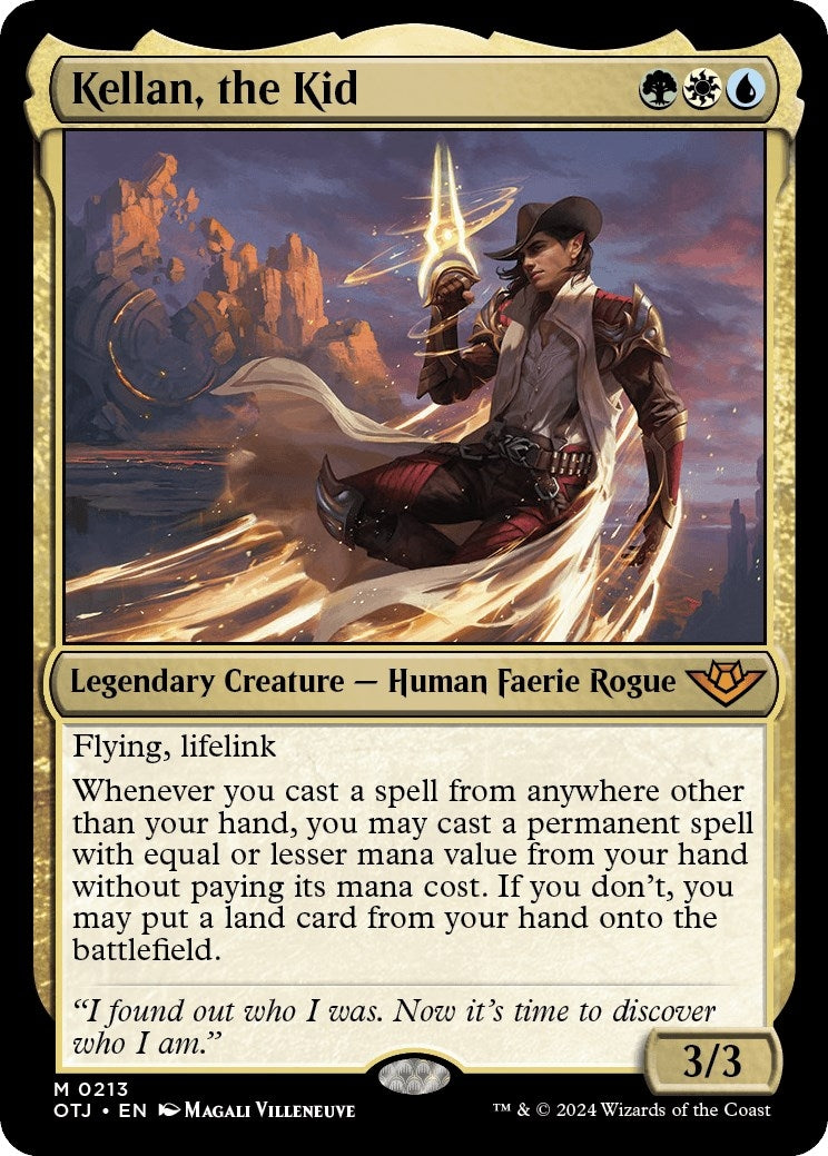 Image for Kellan, the Kid (Outlaws of Thunder Junction) (213) - Magic: The Gathering