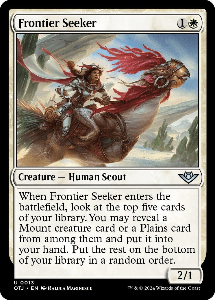 Image for Frontier Seeker (Outlaws of Thunder Junction) (13) - Magic: The Gathering