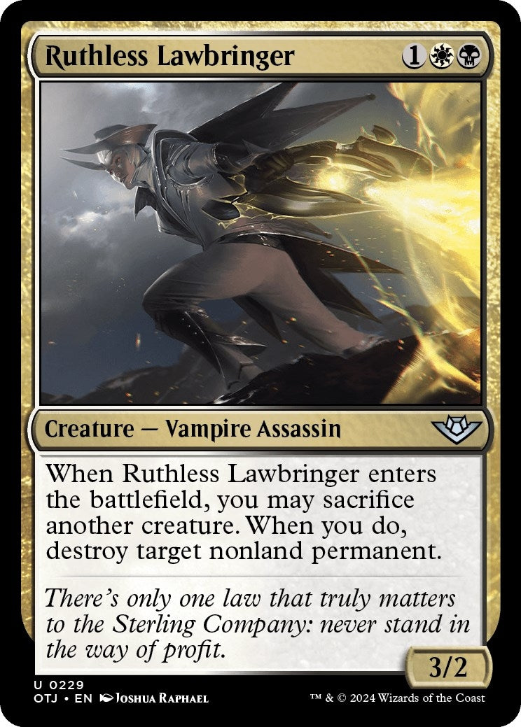 Image for Ruthless Lawbringer (Outlaws of Thunder Junction) (229) - Magic: The Gathering