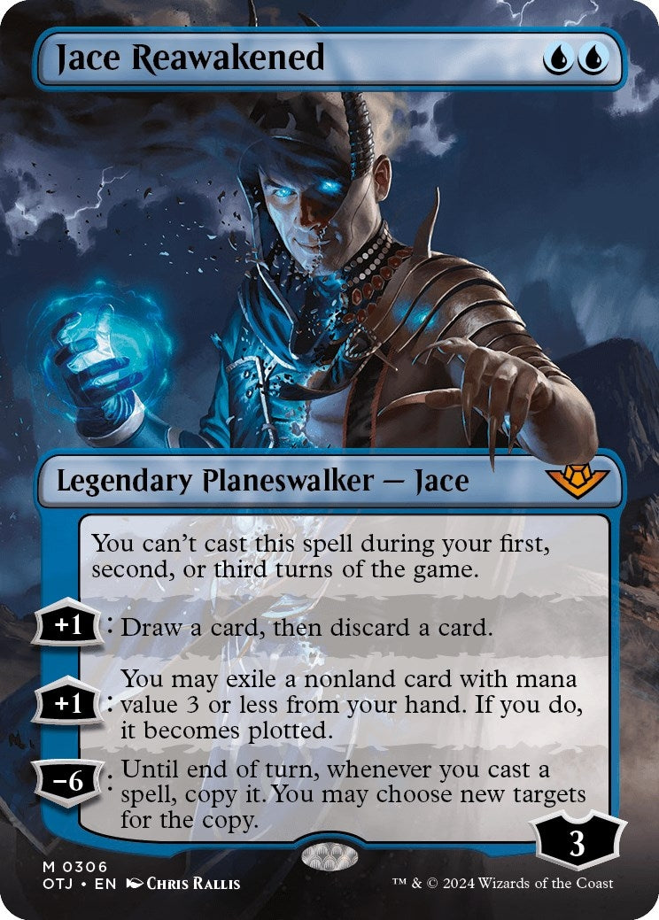 Image for Jace Reawakened (Borderless) (Outlaws of Thunder Junction) (306) - Magic: The Gathering